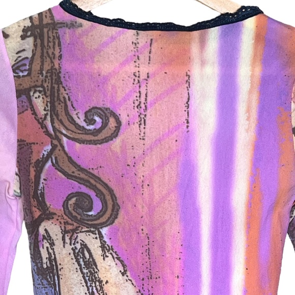 Cop Copine Y2K Girls Mesh Top - Picture 8 of 11